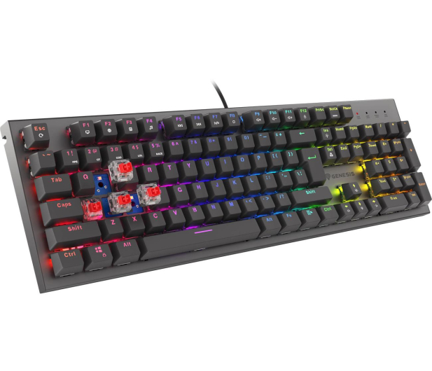 Genesis Thor 303 RGB Red Switch czarna - 1148152 - zdjęcie 7